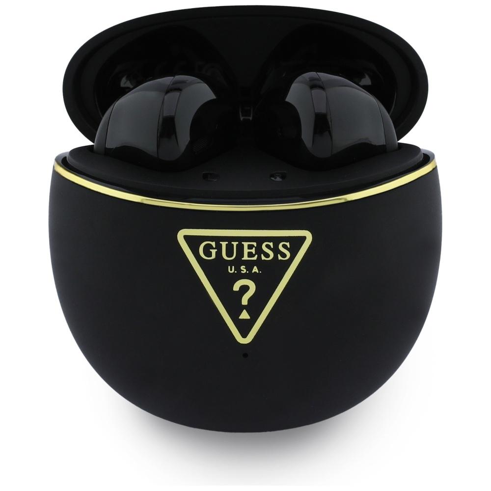 TWS Guess Gold Line Triangle headphones black