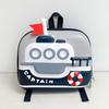Милый рюкзак-скорлупка с дизайном с принтом корабля для использования детьми дошкольного возраста