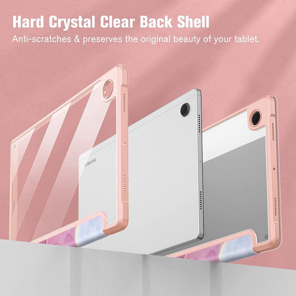 Чехол для Samsung Tab A9 Plus 2022 Противоударный силиконовый чехол с акриловой задней крышкой Полная защита