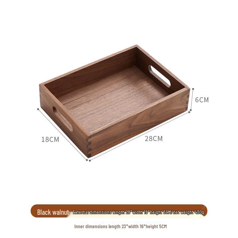 Walnut Wood Storage & Serving Tray