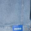 HUGO BOSS Denim Jackets Men's Blue Lapel Moderate Straight Fit 50542673-443