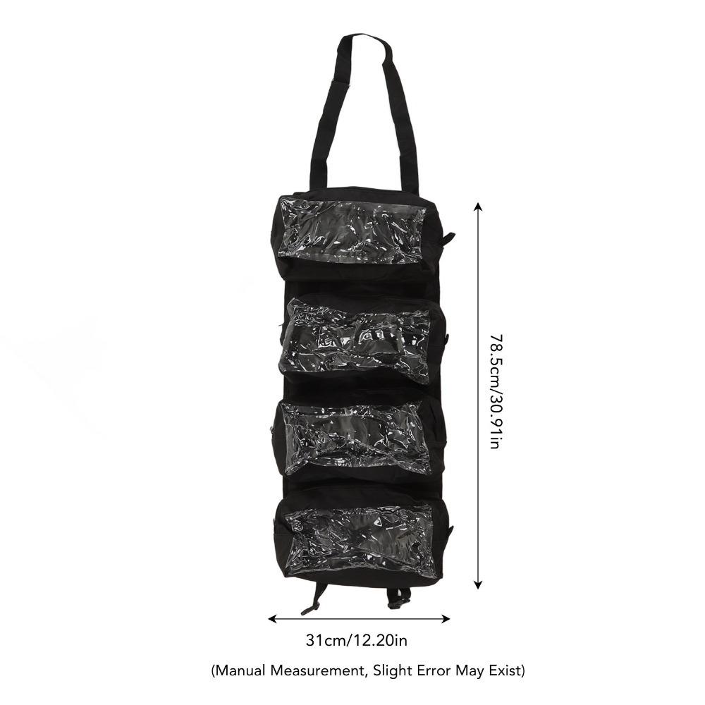 Portable Tool Organizer Bag Large Capacity Rollable Tool Storage Bag Electrician Tool Storage