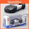 Aston 132 Martin Alloy Car Model Police Car With Sound Light Collector For