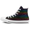 Chuck Taylor All Star Exploding Star Высокие Эспадрильи Женские Черные