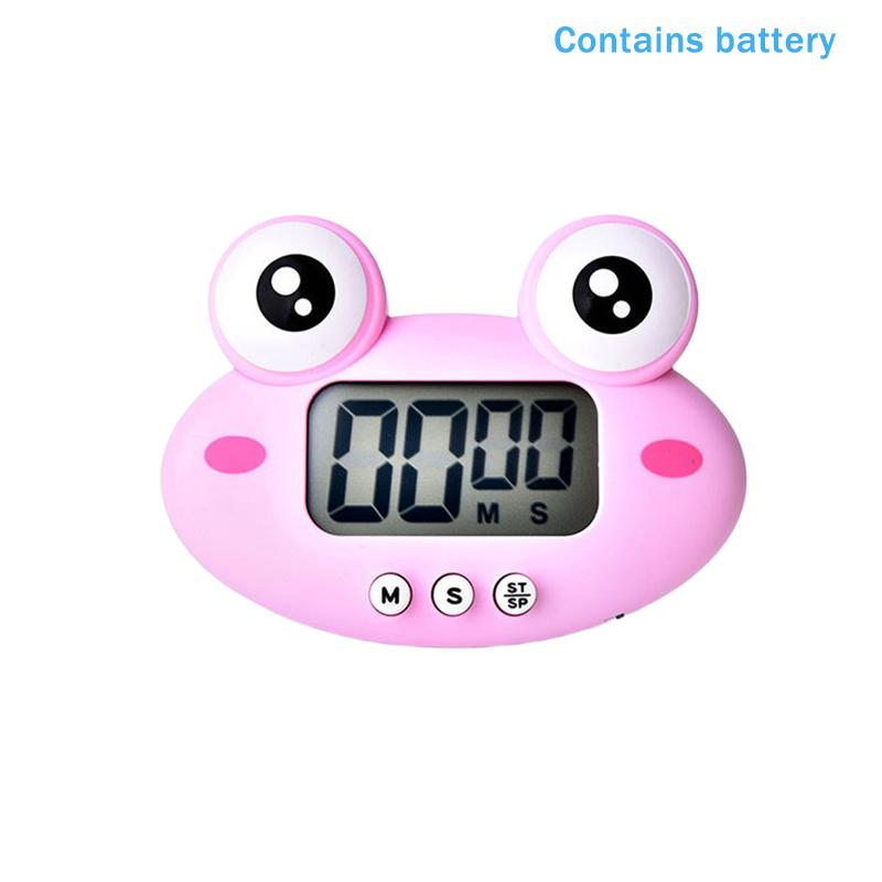 ADigital Timer For Kid Study Kitchen Countdown Alarm Clock Child Study Timer Cute Animals Timer Kitchen Cooking Gadgets Gift3
