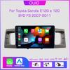 2DIN Android 13 радио для Toyota Corolla E120 e 120 BYD F3 2007-2011 Автомобильный стерео Мультимедийный Плеер Carplay Авто GPS Навигация