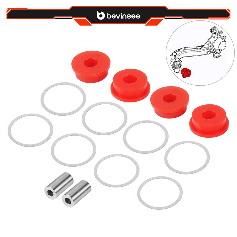 80A Polyurethane Rear Trailing Arm Bushings for BMW E46 E36 X3 E83, Replace for 33326770817,33322228153,33326770786,33321137806
