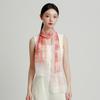 New 100% mulberry silk high-end fashion British style versatile design ribbon women's silk scarf scarf