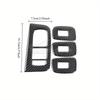 Carbon Fiber Window Switch Panel for Volvo XC60 S60 V60 2018-2024