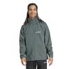 Adidas Hardshell Multi Essentials 2L Rain Jacket JXW84 In Legend Ivy Men's (JM8693)