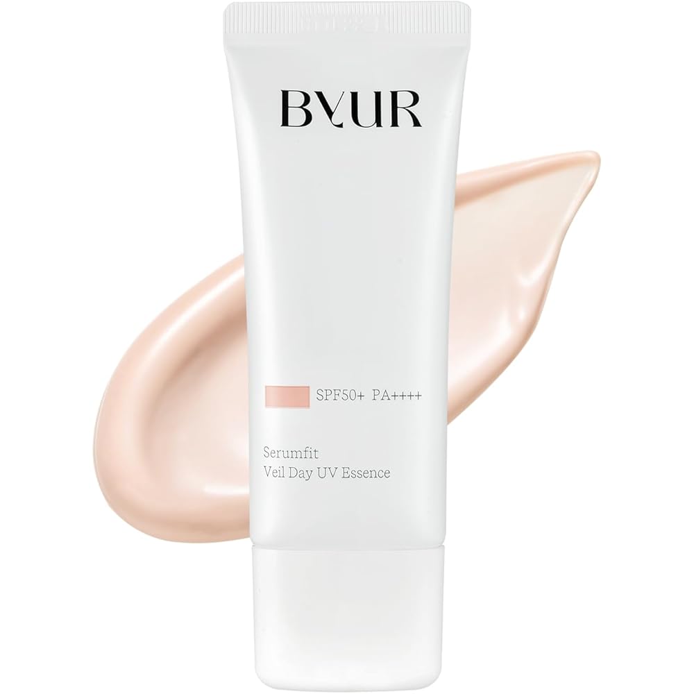ByUR Праймер UV-защита SPF50+ PA++++ Тон-ап Эссенция 30 мл Легкий Розовый База под макияж