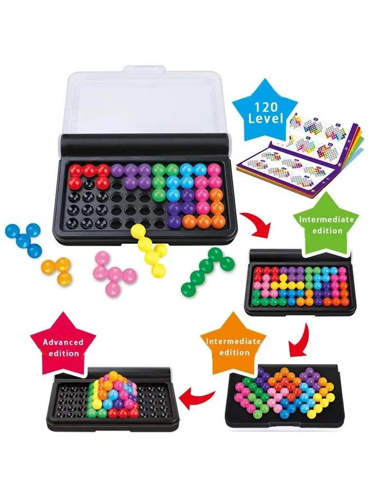 Educational Insights Kanoodle 3D Головоломка Игры для мозга для детей и взрослых Дорожные игры Наполнители для детских игрушек