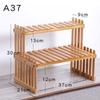 Indoor Plants Holder Wood Shelf Household Plant Shelf Desktop Storage Rack Bamboo Flower Display Stand Rack Flower Pot Shelves
