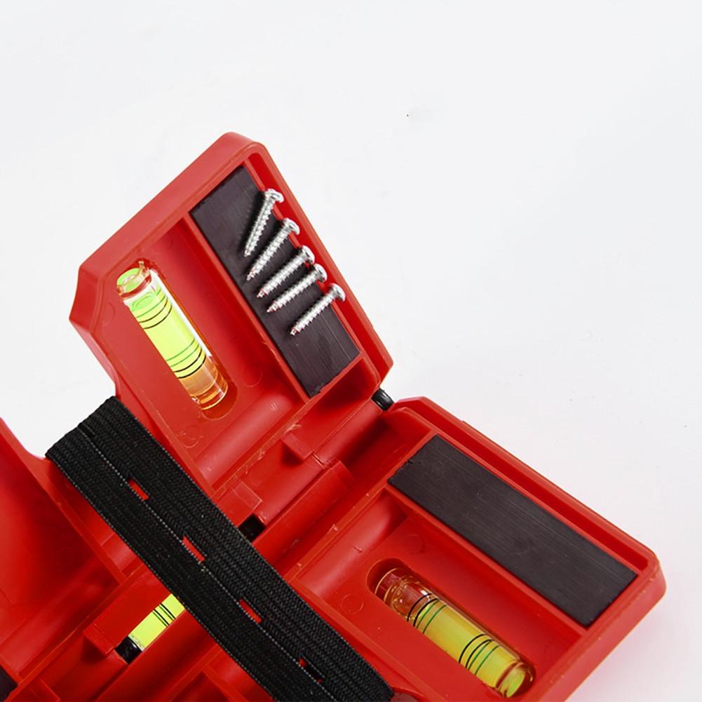 Горизонтальный заборный уровень измерительный столб магнитный красный вертикальный