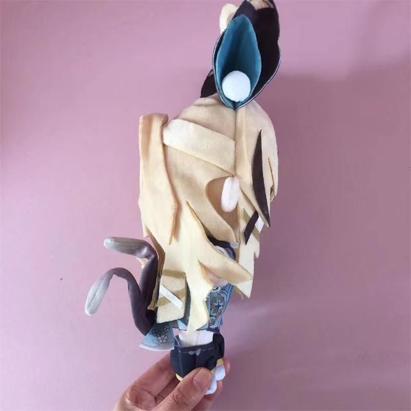 1/2pcs Genshin Impact Kirara Plush Toy Shapeshifting Express Box Cat Stuffed Animal Sleeping Pillow Cartoon Dolls Fans Gift
