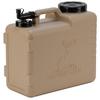 CaptaIn Stag Ue 2048 [poly Tank Water Tank Water Jug 10l With Faucet And hAndle  Made In Japan  Boldy Beige]