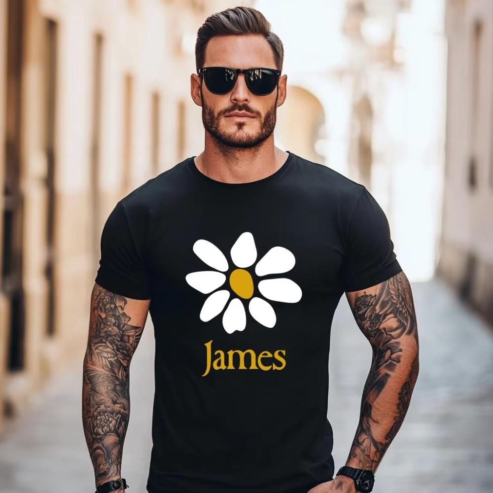 James T Shirt Band Indie Band Come Home Tim Booth Sit Down Fruit of Loom T/S Men Clothing Short Sleeve O-neck Top Tees