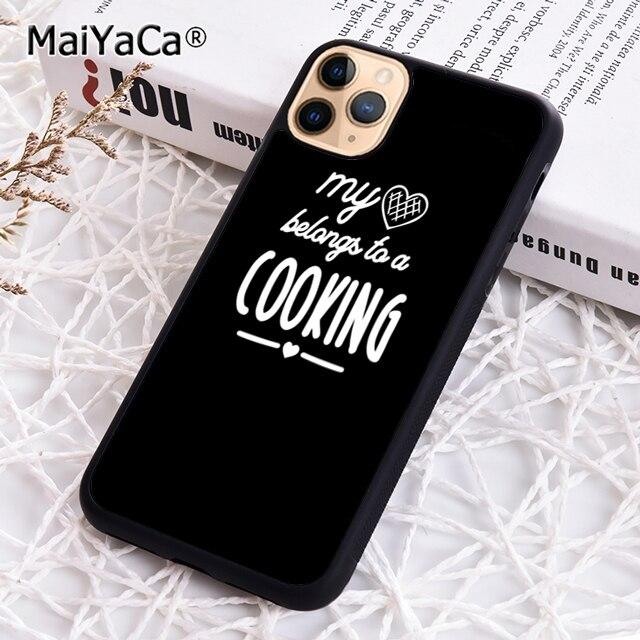 Чехол для телефона Baking Cook Chef для iPhone 5s SE 6 7 8 plus X XR XS 11 12 13 14 pro max Samsung Galaxy S21 S22
