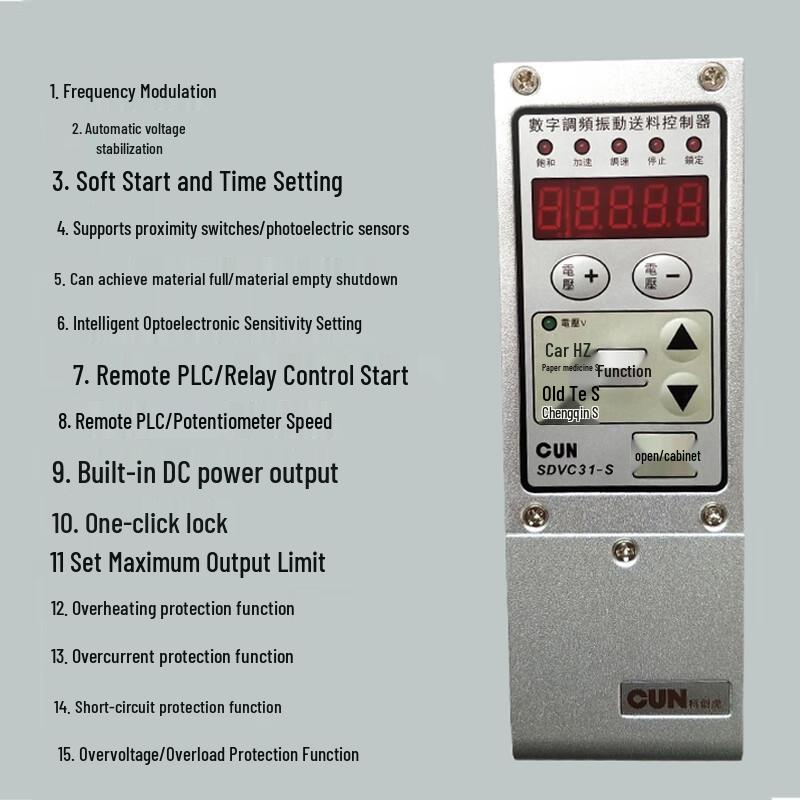 Digital Frequency Vibration Feeder Controller