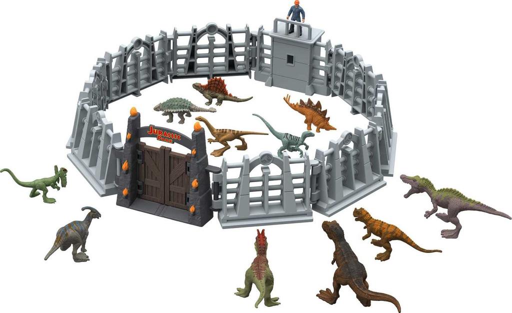 MATTEL JURASSIC WORLD New Ruler Адвент-календарь 2022 Минифигурки и детали Годы и HHW24 [Только онлайн] [30 Включено] [Игрушка Динозавр] [3 Up]