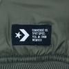 Converse Мужские бейсбольные майки Травянисто-зеленые Бейсбольный воротник Умеренный прямой крой 10006883-A03