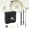 Wall Clock Mechanism Silent Quartz Movement Machine Wall Hands Silent Sweeping Second Movement with Pointer DIY Repair Parts