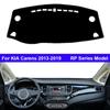 2 Layers Car Dashboard Cover DashMat Carpet Cape Sun Shade For KIA Carens 2007- 2017 2018 2019