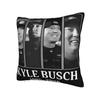 Decorative Pillow Covers Kyle Busch Merch Sofa Throw Pillow Case Cover Square Style Multiple Sizes