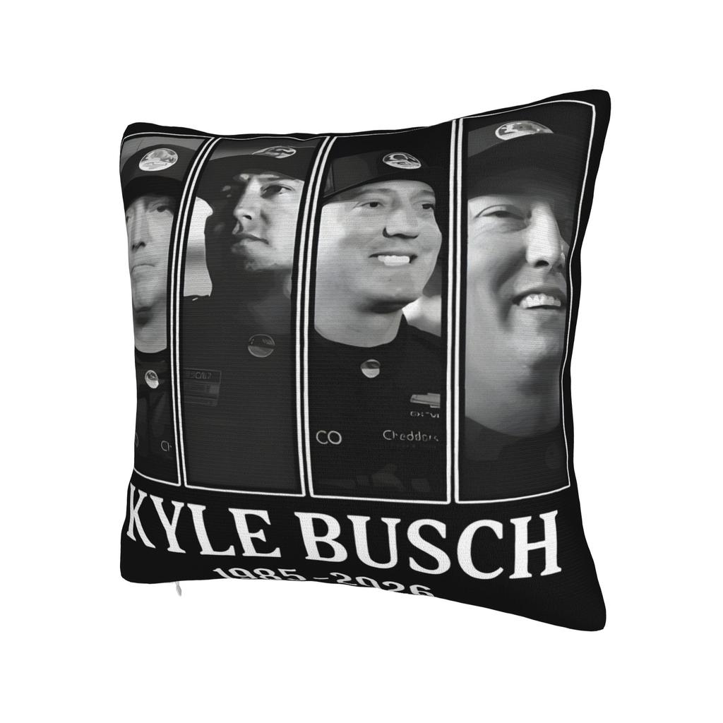 Decorative Pillow Covers Kyle Busch Merch Sofa Throw Pillow Case Cover Square Style Multiple Sizes