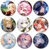 32/44/58mm Genshin Impact Pin Handmade Brooch for Clothes Cartoon Cosplay Badge Backpack Decoration Jewelry Gift