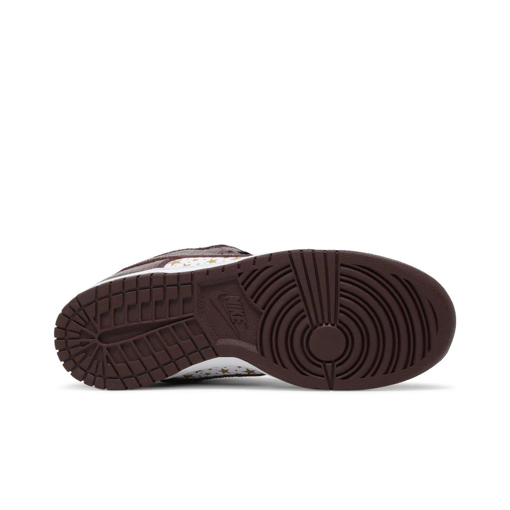 Nike Dunk Low OG SB QS 'Barkroot Brown' (Unisex) White / Metallic Gold / Barkroot Brown Skate Shoes DH3228 103