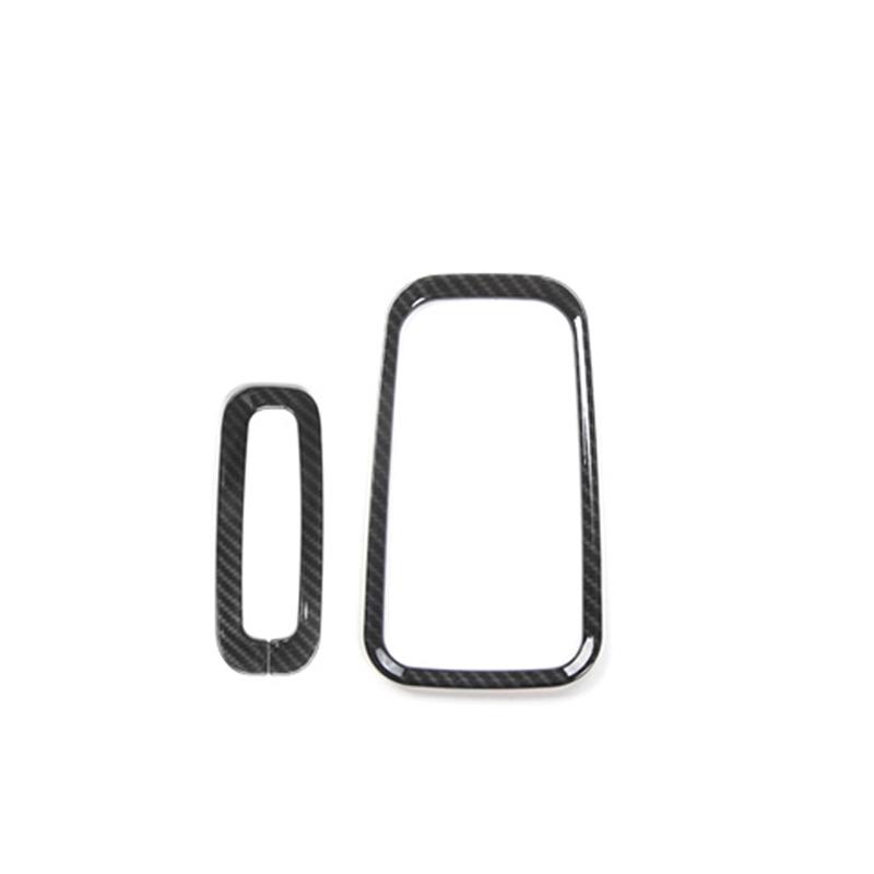 ABS автомобильная отделка шестерен, декоративная наклейка, подходит для Jeep Wrangler JK 2011-2017, аксессуары для интерьера