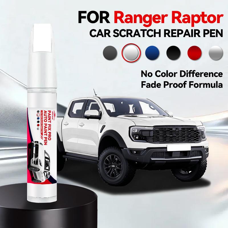 Для Ford Ranger Raptor 1990-2026 Ремонтный маркер для краски Подкраска Удаление царапин Сделай сам Автоаксессуары Черный Белый Серебристый Серый Синий Красный