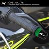 MotHeart Motorcycle Bar End Slider for Ninja ZX-4RR 2023-2024 Ninja ZX-4R 2024-2025 Motorcycle Handlebar