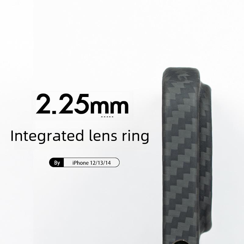 Чехол для iPhone 12/13/14/15 Pro Max из кевларового арамидного волокна — дизайн Crater All-Inclusive