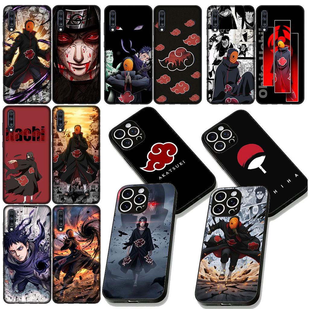 Itachi Obito Uchiha Tobi Narutos Akatsuki for Samsung Galaxy Note 20 9 10 S8 S10 Lite S9 Plus A54 A53 A21S S10E A17 Phone Case
