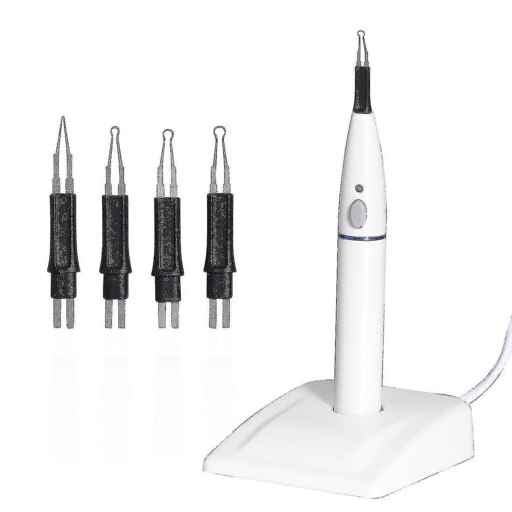 Dental Cordless Gutta Percha Teeth Gum Cutter Endo Gutta Cutter+4 Tips 220v (us Plug)