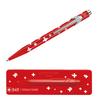 Caran d'Ache 849 Pop Line Шариковая ручка с флагом Швейцарии, на масляной основе, NF0849-053, Металлическая коробка, Официально импортировано