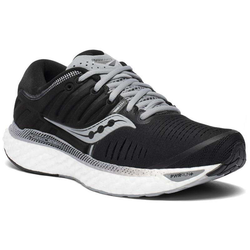 SAUCONY Hurricane Low-Top Running Shoes Women's Black White Saucony S10544-40