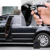 25-26 Tire Inflator Car Air Pump Compressor Electric Wireless 20L/min with LED Light