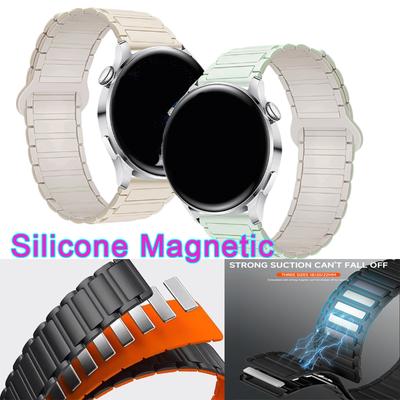 Магнитный ремешок для часов HONOR watch 4Pro GS4 GS3 GS Pro Силиконовый ремешок для MagicWatch 2 Сменный ремешок Браслет Наручный ремешок