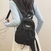 School Bag Female Japanese Ins Style College Student Couple Backpack Going Out for Travel Mountaineering Bag Contrasting Color Lightweight School