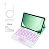Клавиатура для планшета с поддержкой Bluetooth и защитным чехлом. Цветной дизайн с подсветкой. Беспроводная клавиатура без задержек.