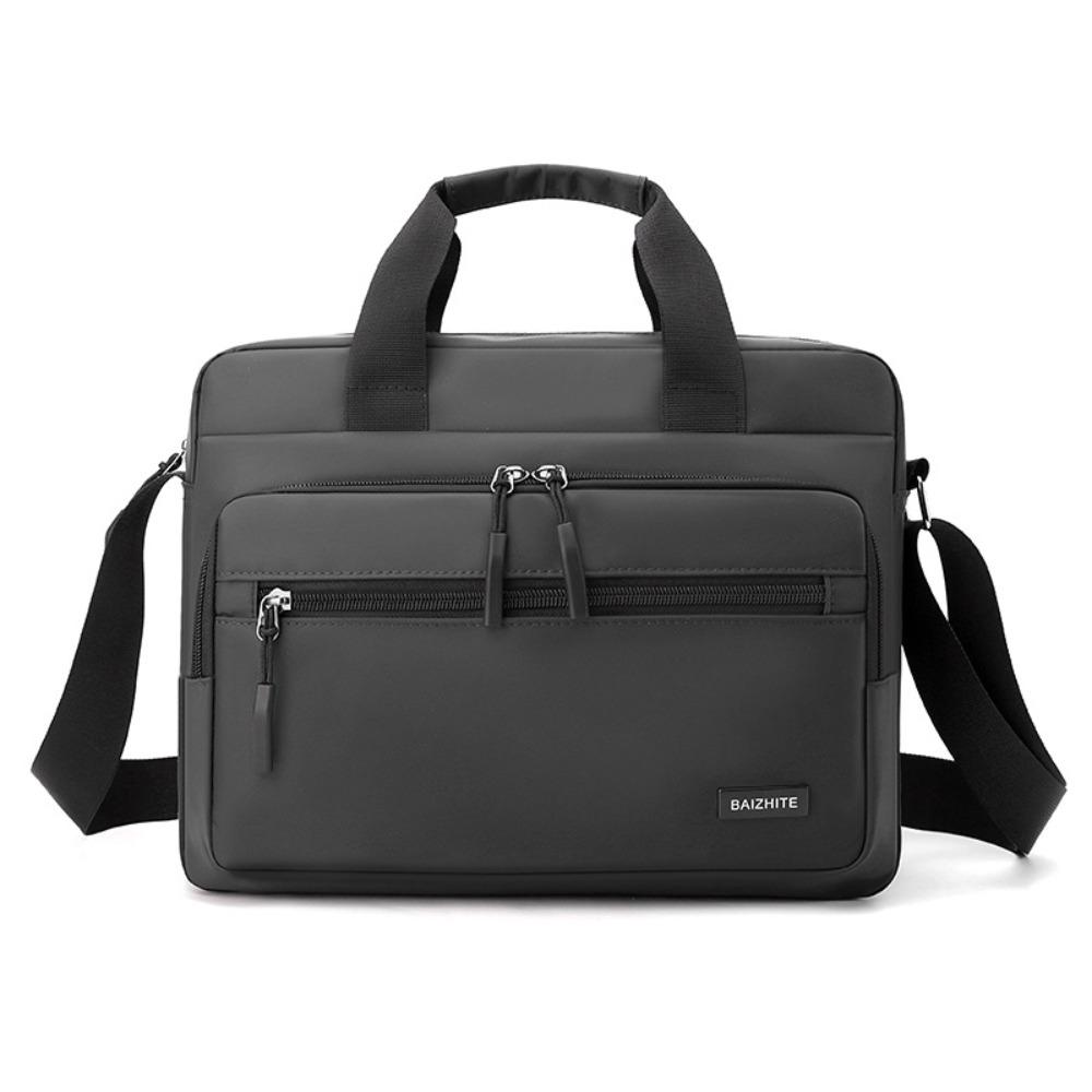 Large-capacity Men Business Briefcases Oxford Cloth Crossbody Sling Bag Simple Laptops Handbag Man