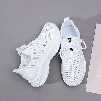 Мода без каблука Весенняя женская обувь Обувь Ботильоны Женские Летние ботинки Кроссовки Спорт Досуг Тенденции Обувь Спортивный Пирог