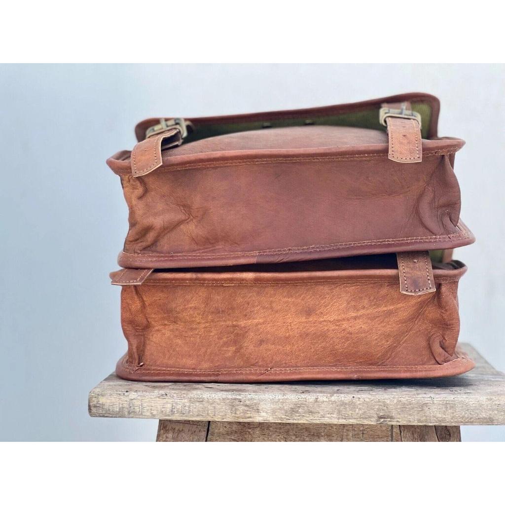 Saddlebags Motorcycle 2 Side Leather Side Pouch Saddle Panniers 2 Bags