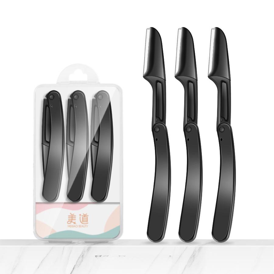 3 шт. триммер для бровей, эпиляторы для лица для женщин, устройство для удаления волос с бровей для женщин, бритва для придания формы бровям