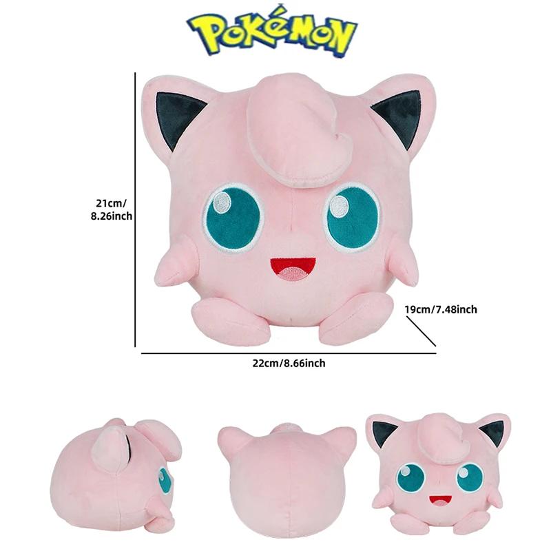 Плюшевые игрушки Jigglypuff Original Pokemon Милые аниме-животные Мягкие набивные животные Куклы-плюш Подарки на день рождения Дети Украшение для дома