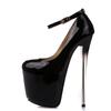 19cm Extreme High Heels Pumps Women Shoes Platform Black Nude Heels Sexy Party Stripper Dance Party Nightclub Shoe Large Size 50