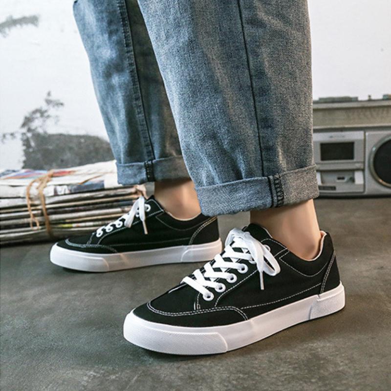 Мужская повседневная обувь, модные кроссовки, весна/осень 2024, дышащие, разноцветные, на шнуровке, дизайнерская мужская обувь, кроссовки из холста